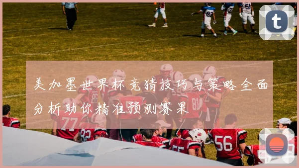 美加墨世界杯竞猜技巧与策略全面分析助你精准预测赛果